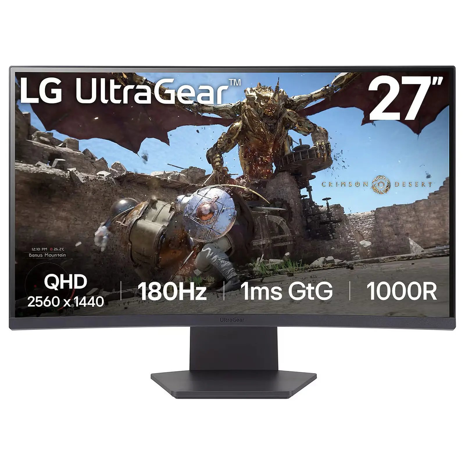 MONITEUR LG ULTRAGEAR 27GS60QC-B