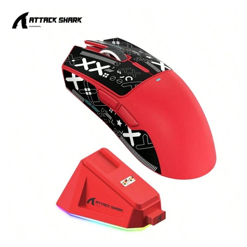 SOURIS ATTACK SHARK X11 RED