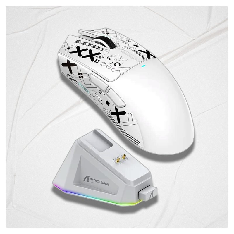 SOURIS ATTACK SHARK X11 WHITE
