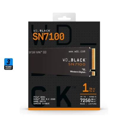 SSD NVME 1 TO WD BLACK GEN4 7.25GB/S
