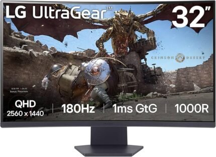 ÉCRAN LG ULTRAGEAR 2K 32" CURVED