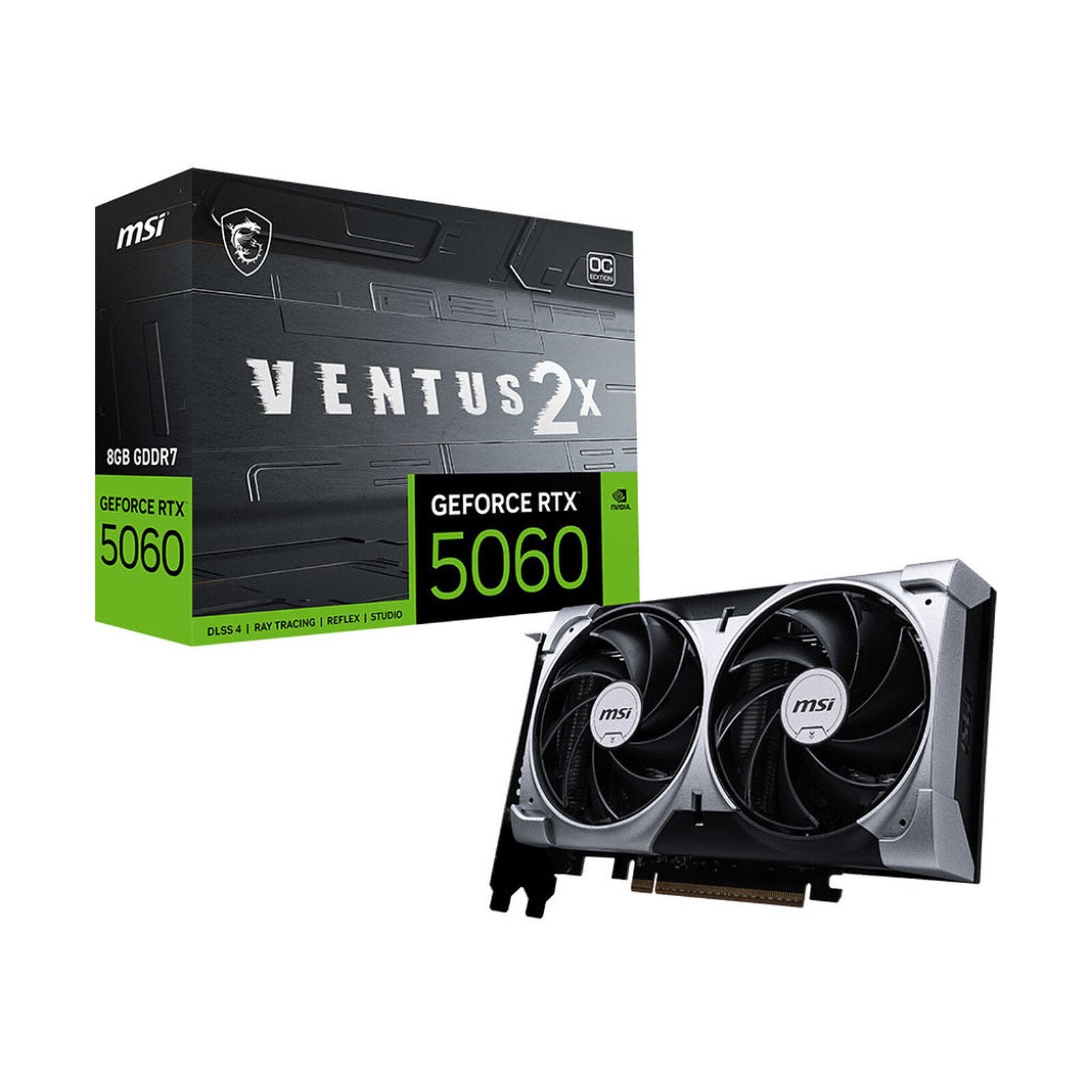 LD0006241951 GPU RTX 5060 8GB VENTUS X2 – Image 1