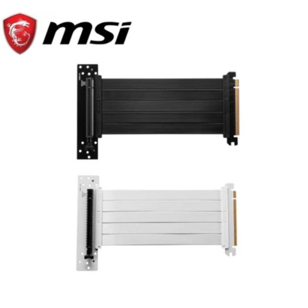 Nouveau-projet-9-2 MSI MPG RISER CABLE WHITE – Image 1