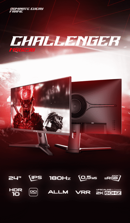 ECRAN MATOS CHALLENGER 24" 180HZ IPS