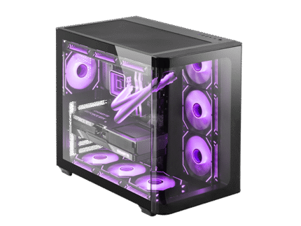 CASE MARS GAMING MC- FUSION BLACK