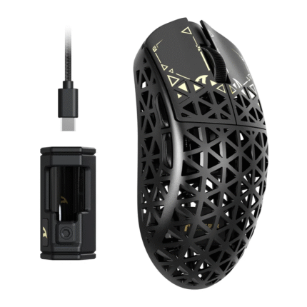 ATTACK SHARK R5 ULTRA Wireless Gaming Mouse, 8K, Carbon Fiber