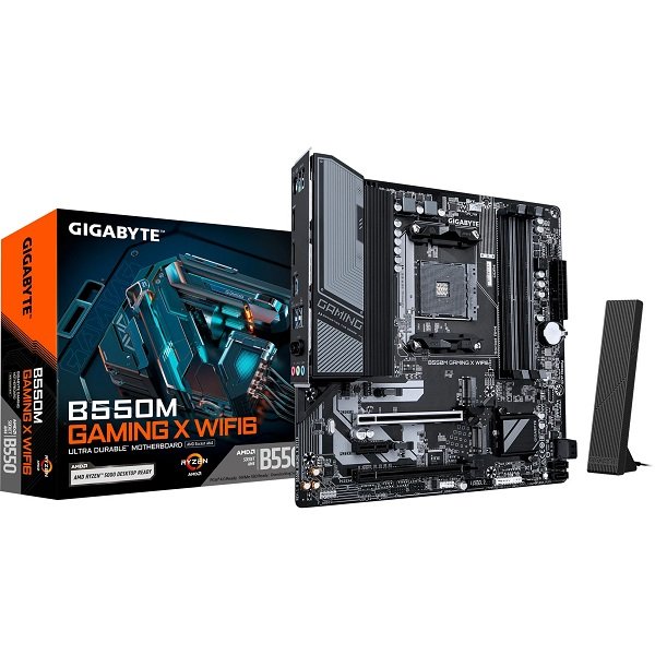 GIGABYTE_B550M_GAMING_X_WIFI6__Mainboard@@100125505 B550M GAMING X WIFI6 – Image 1