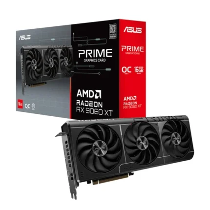 CARTE GRAPHIQUE ASUS RX 9060 XT PRIME OC EDITION 16GB GDDR6