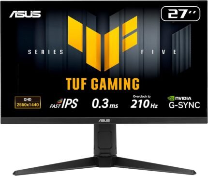 ASUS TUF Gaming VG27AQL5A Ecran gaming 27″ 2K IPS 210Hz 0,3 ms