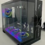 CASE NEONIX CRYSTAL 4X FANS ARGB BLACK