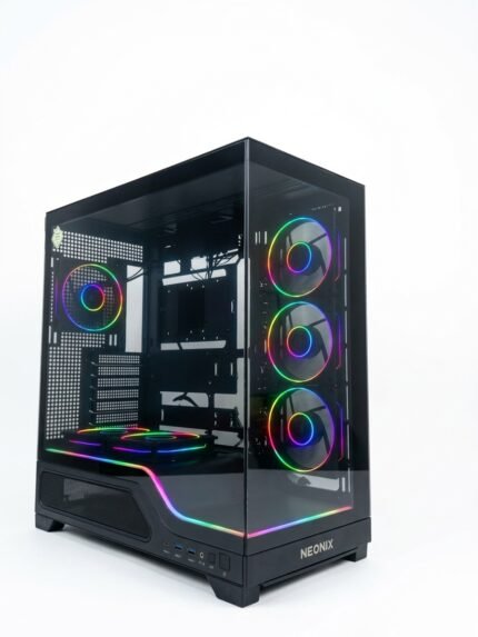 Boitier NEONIX - THUNDER BLACK 6 FAN ARGB TYPE C